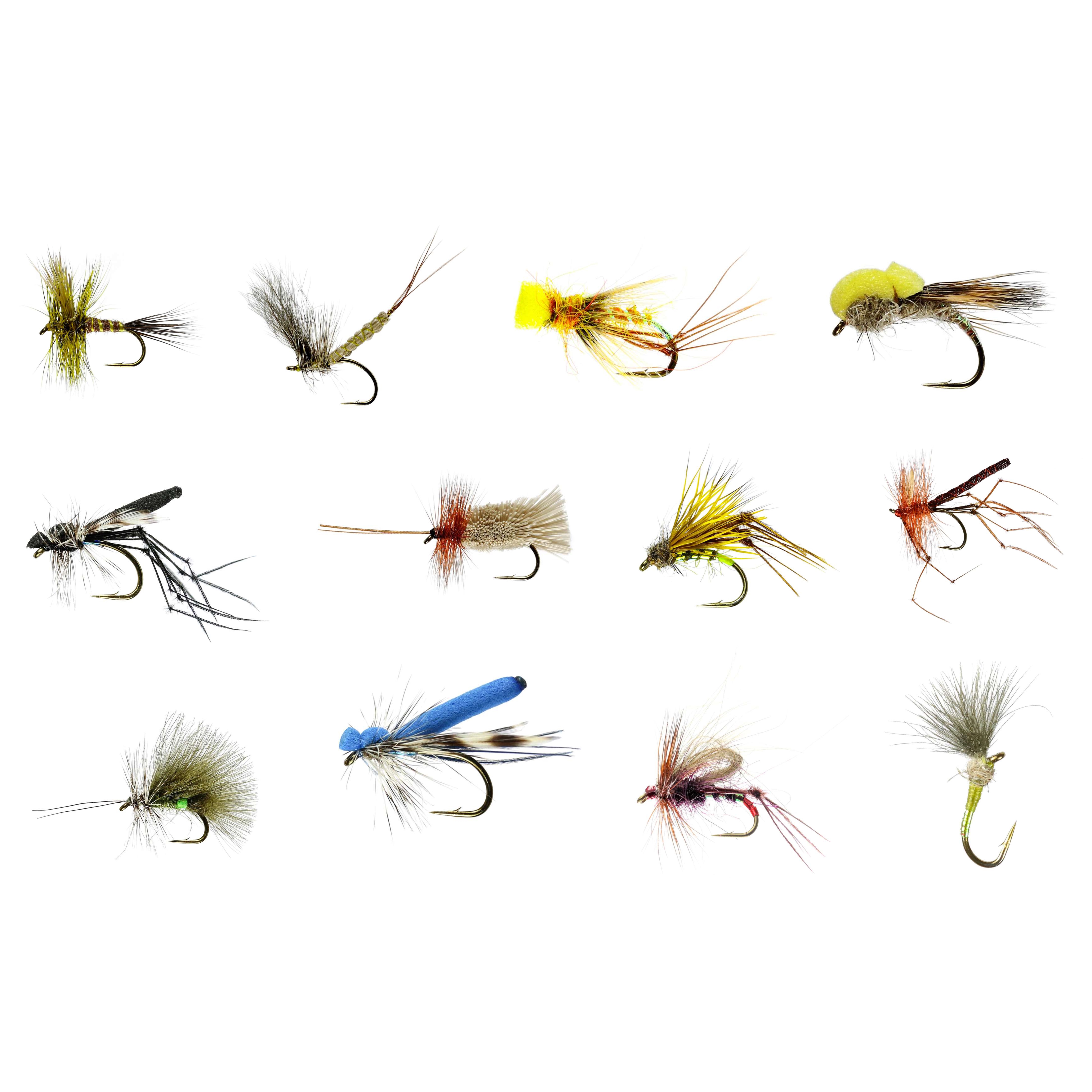 Caledonia Flies Barbed June Stillwater Dry Collection Fishing Fly Assortment